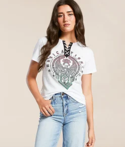 Tops | American Fighter Brookline T-Shirt White