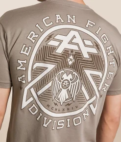 Graphic T-Shirts | American Fighter Brookmont T-Shirt Desert Taupe
