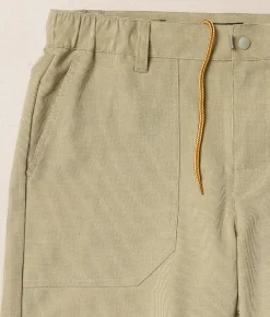 Bottoms|Shorts | RVCA Brophy Hybrid Stretch Short Light Olive