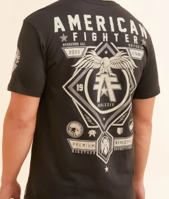 Graphic T-Shirts | American Fighter Broxton T-Shirt Black Olive