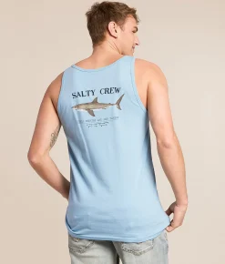 Salty Crew Bruce Tank Top Clear Sky Clearance