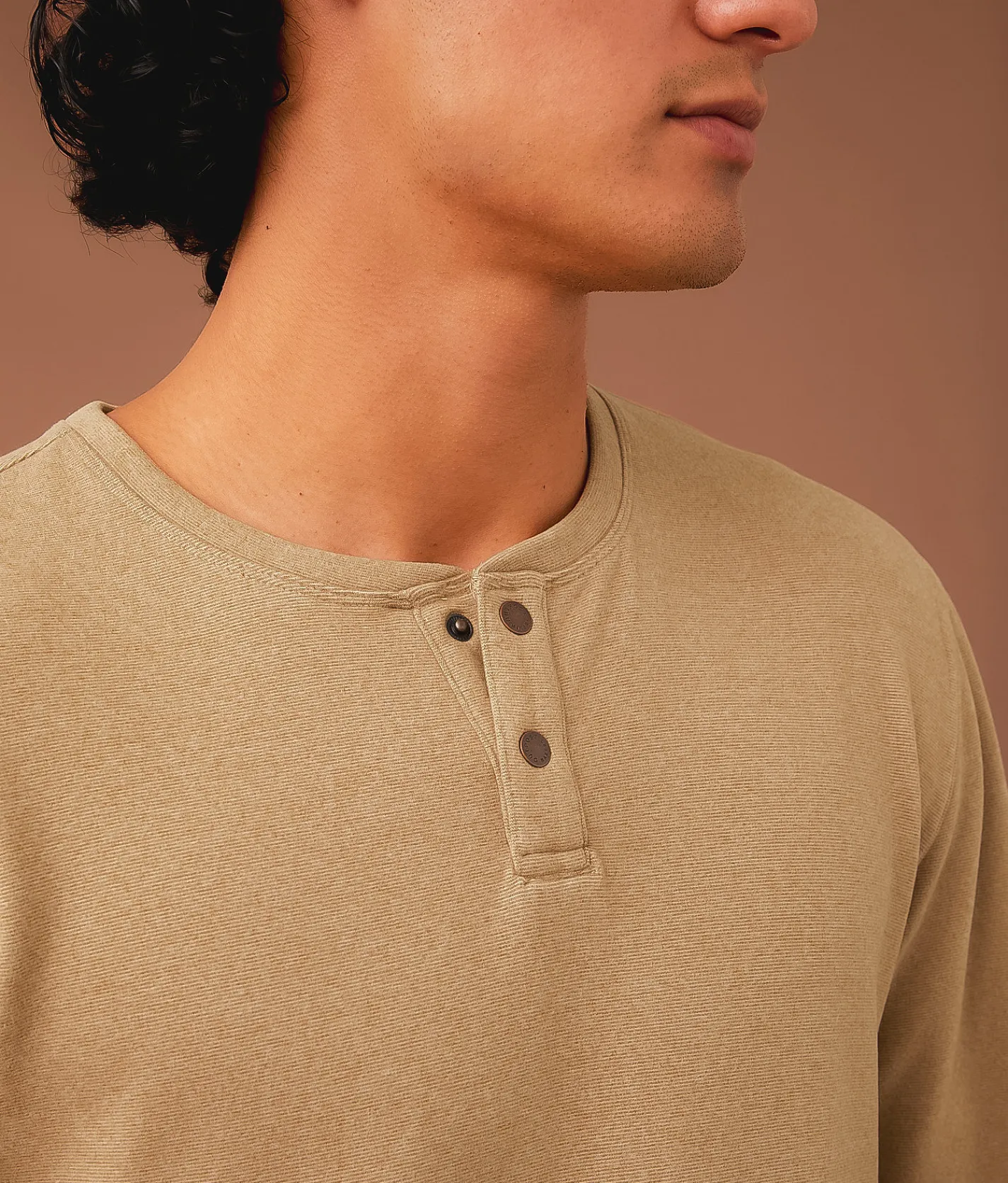 Tops | Outpost Makers Brushed Henley Yukon