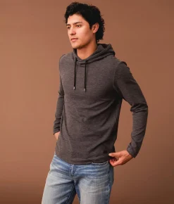 Outpost Makers Brushed Knit Hoodie Black New