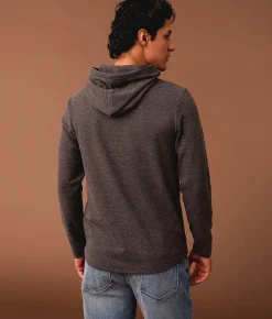 Outpost Makers Brushed Knit Hoodie Black New