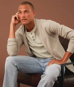 Outpost Makers Brushed Knit Jacket Rock