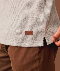 Tops | Outpost Makers Brushed Thermal Henley Kambaba
