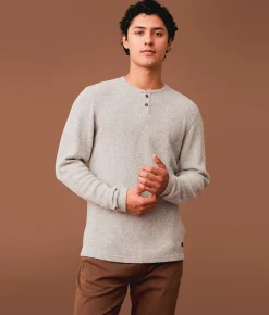 Tops | Outpost Makers Brushed Thermal Henley Kambaba