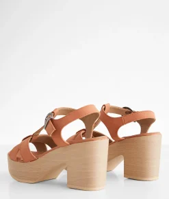 Bullboxer B-52 Strappy Heeled Sandal Orange Online