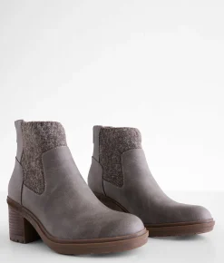 Shoes | Bullboxer B-52 Sweater Knit Ankle Boot Dark Grey