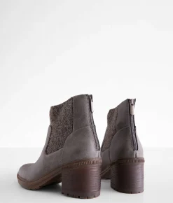 Shoes | Bullboxer B-52 Sweater Knit Ankle Boot Dark Grey