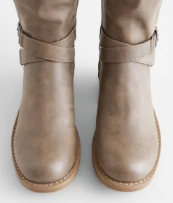 Shoes | Bullboxer B-52 Tall Heeled Boot Taupe