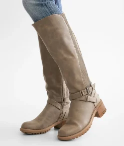 Shoes | Bullboxer B-52 Tall Heeled Boot Taupe