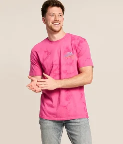 Tail Chasers Club Bucked Up T-Shirt Neon Pink Dk Neon Pink Cr Online
