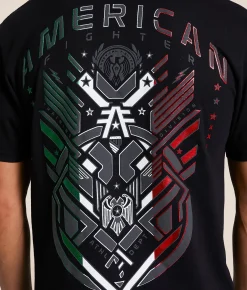 American Fighter Buckingham T-Shirt Black New