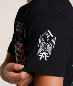 American Fighter Buckingham T-Shirt Black New
