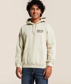 Pendleton Bucking Horse Hooded Sweatshirt Sand