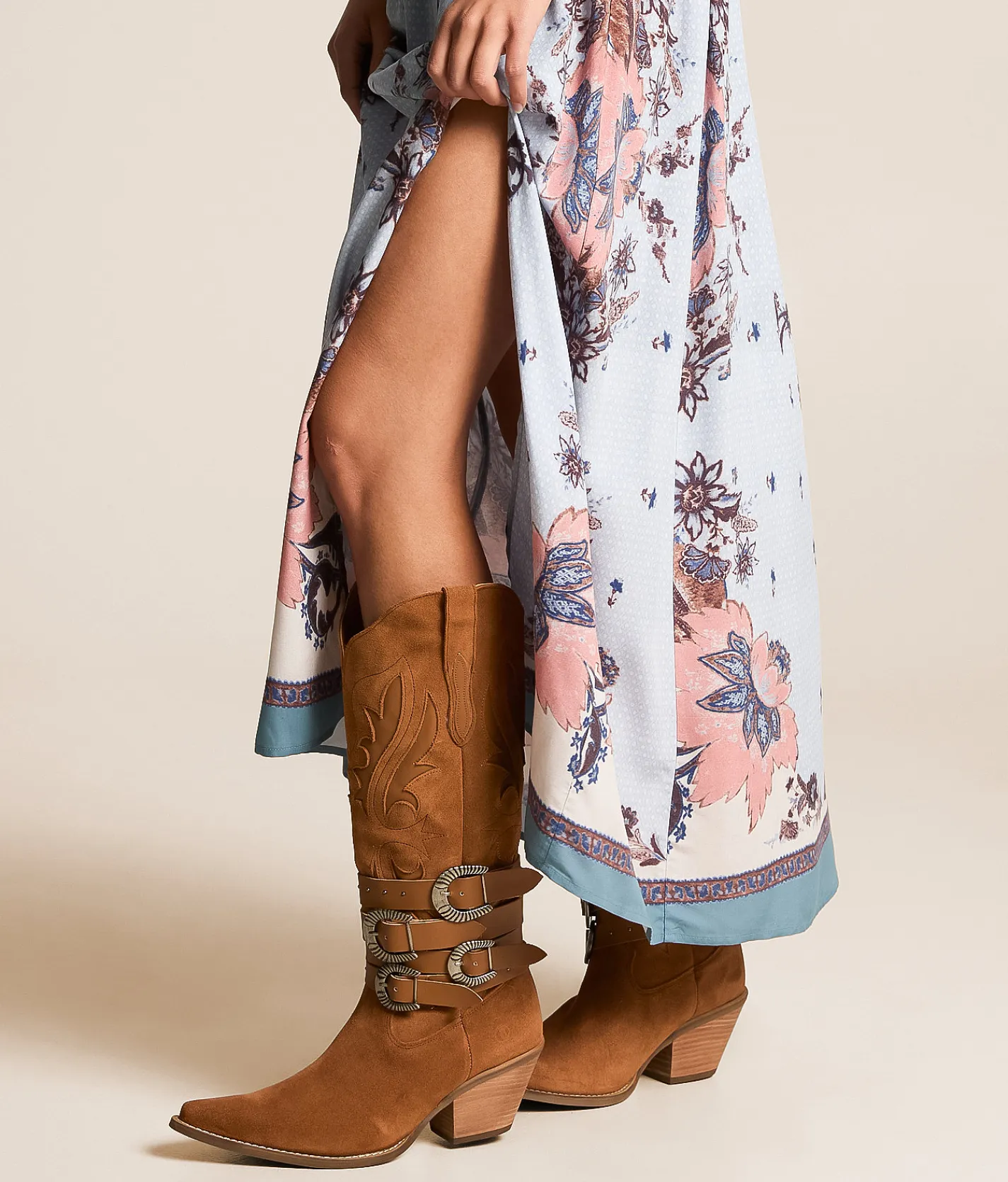 Shoes | Dingo Buck Wild Leather Boot Brown