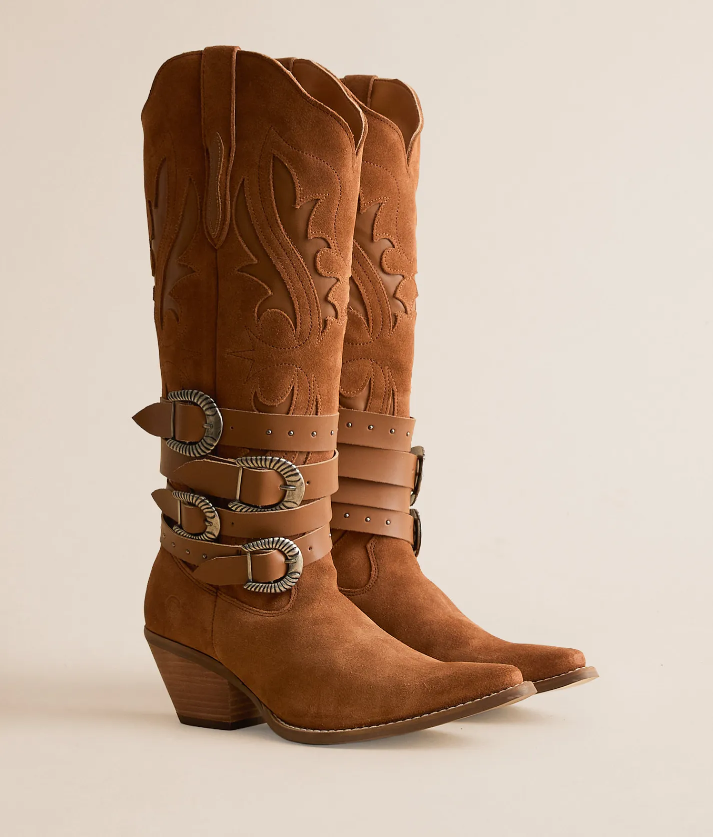 Shoes | Dingo Buck Wild Leather Boot Brown