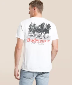 Junkfood Budweiser King Of Beers T-Shirt White