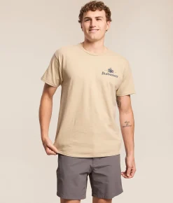 Tops|Graphic T-Shirts | Junkfood Budweiser 150th Anniversary T-Shirt Sand