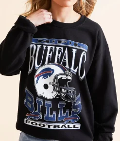 Junkfood Buffalo Helmet Pullover Bills New