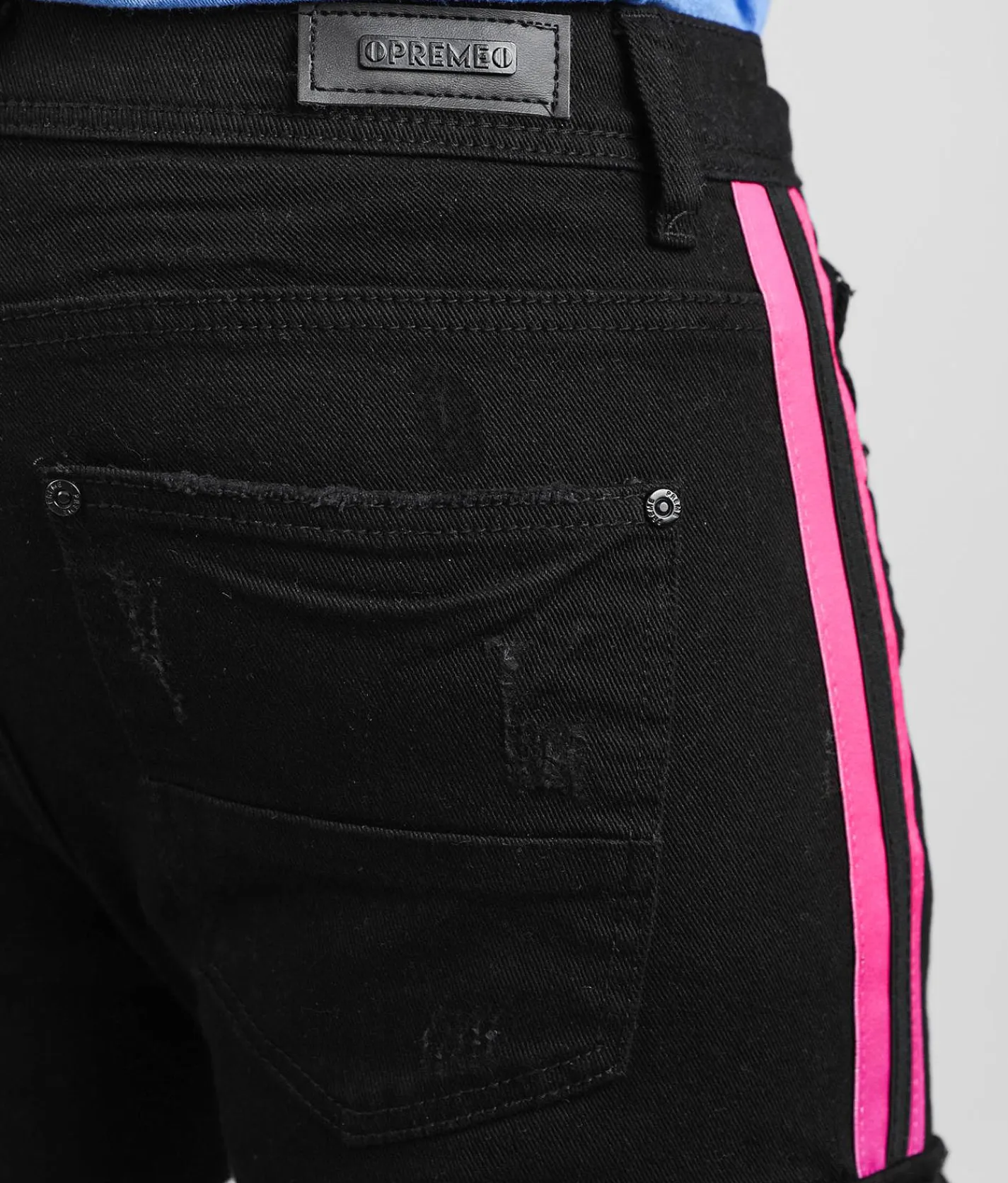 Sale Jeans|Bottoms | PREME Buffalo Moto Cargo Skinny Stretch Jean Buffalo Black