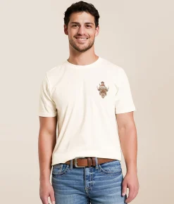 Sendero Provisions Co. Buffalo T-Shirt Vintage White Discount