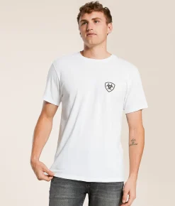 Ariat Bull Roper Stamp T-Shirt Dark Shadow