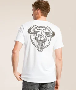 Ariat Bull Roper Stamp T-Shirt Dark Shadow