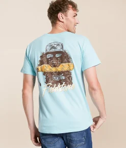 Fieldstone Bumper Boykin T-Shirt Chambray Online
