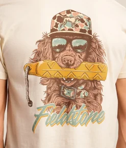 Tops|Graphic T-Shirts | Fieldstone Bumper Boykin T-Shirt Antique White