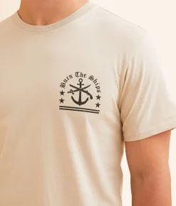 Graphic T-Shirts | Howitzer Burn The Ships T-Shirt Peyote