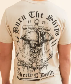Graphic T-Shirts | Howitzer Burn The Ships T-Shirt Peyote