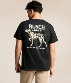 JEDCo Busch Camo Dog T-Shirt Black Hot