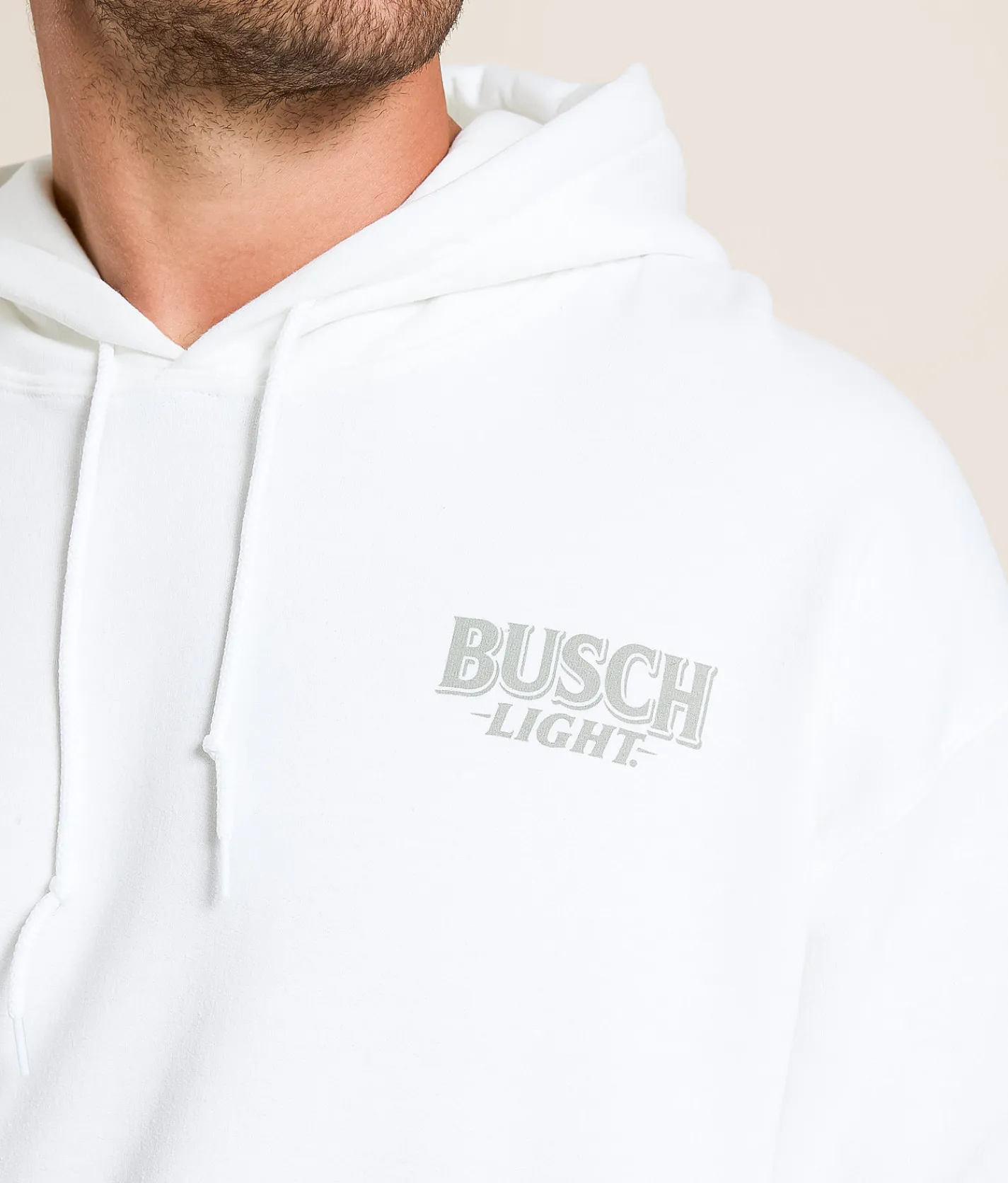 JEDCo Busch Light Camo Dog Hooded Sweatshirt White Best