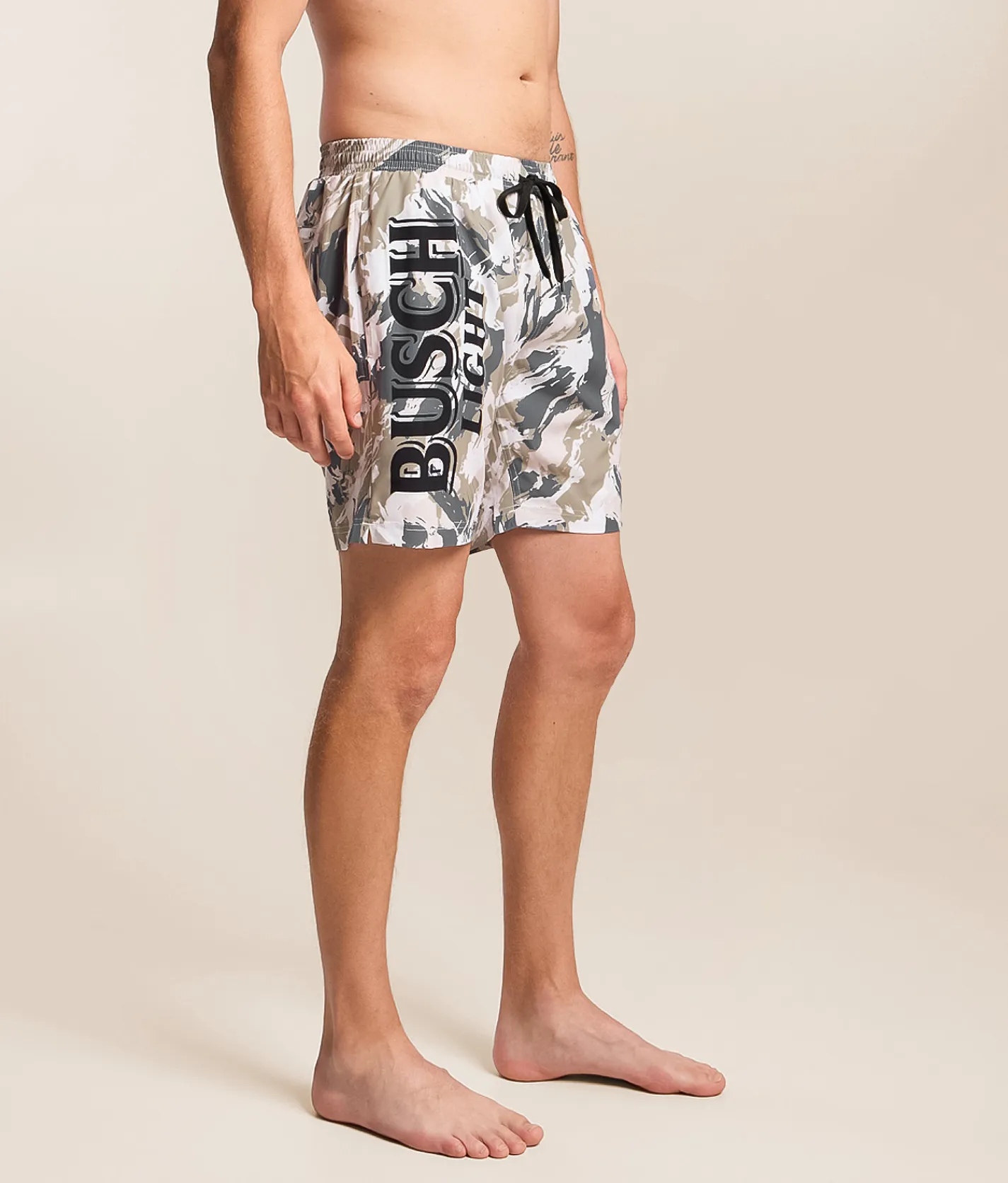 Tropical Bros. Busch Light Stretch Swim Trunks Camo Discount
