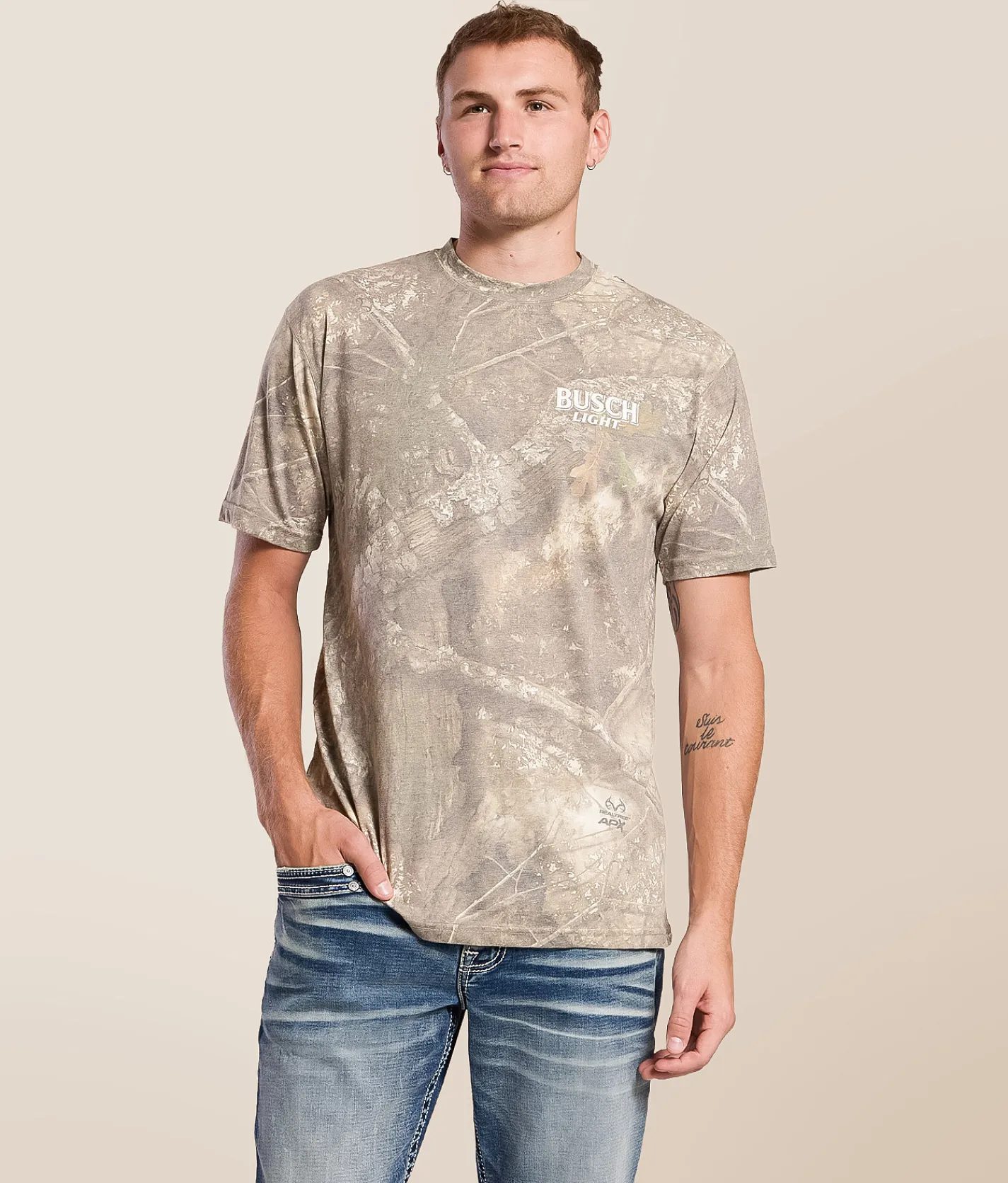JEDCo Busch Light Whitetail T-Shirt Camo Sale