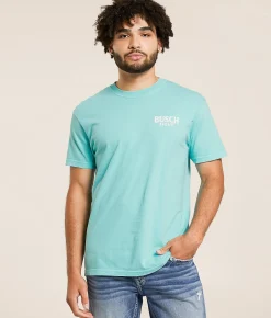 Tops|Graphic T-Shirts | JEDCo Busch Light Dog Cooler T-Shirt Chalky Mint
