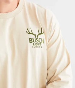 Graphic T-Shirts | Brew City Busch Light Hunting T-Shirt Sand
