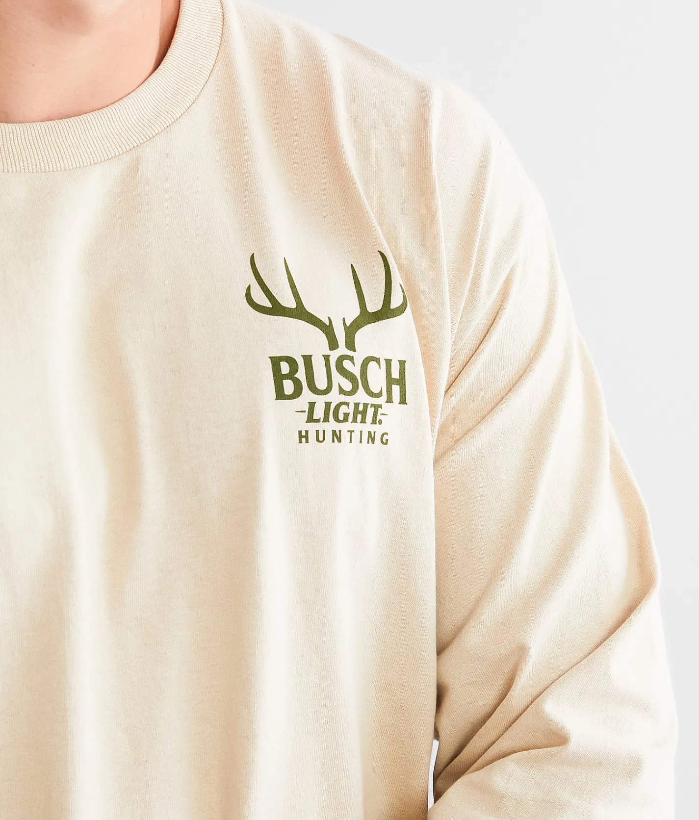 Graphic T-Shirts | Brew City Busch Light Hunting T-Shirt Sand
