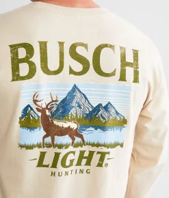 Graphic T-Shirts | Brew City Busch Light Hunting T-Shirt Sand