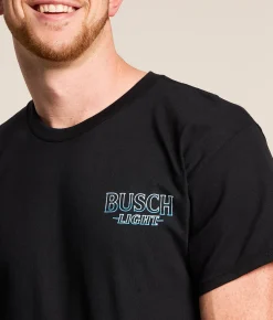 JEDCo Busch Light On Target T-Shirt Black Online
