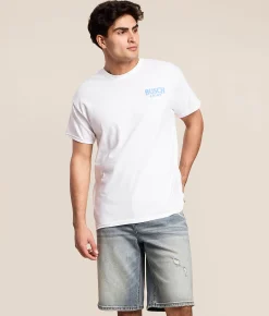 JEDCo Busch Light Retro T-Shirt White Best