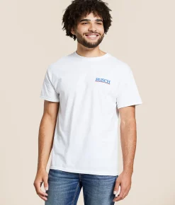 Graphic T-Shirts | Brew City Busch Light Rodeo Cowboys T-Shirt White