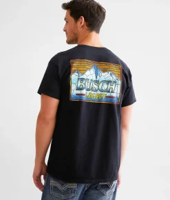 Junkfood Busch Light Stain Glass T-Shirt Black