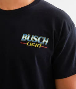 Junkfood Busch Light Stain Glass T-Shirt Black