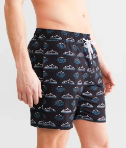 Tipsy Elves Busch Light Swim Trunks Black Online