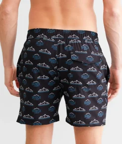 Tipsy Elves Busch Light Swim Trunks Black Online