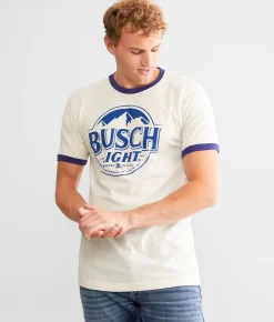 Brew City Busch Light Tone T-Shirt White Outlet