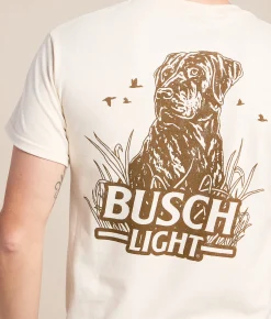 Tops|Graphic T-Shirts | Brew City Busch Light Wildlife T-Shirt Natural